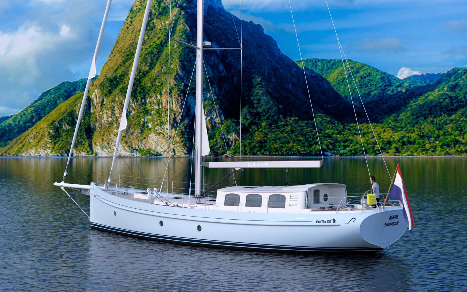 puffin yachts classic 58